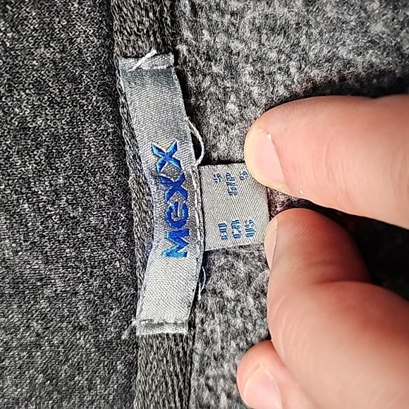 Mexx small dark gray zip up hoodie - Picture 5 of 6